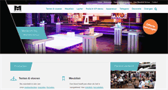 Desktop Screenshot of meerdinkverhuur.nl